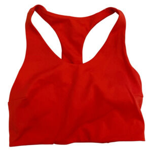 Zella Red Racerback Sports Bra Small